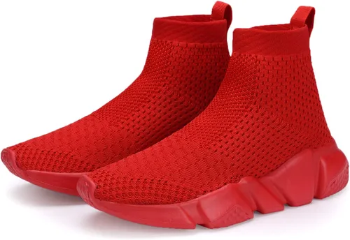 Miniatura 4 de Casbeam Boys and Girls Breathable Lightweight Fashion Casual Sports Walking Shoes Running Sneakers High Top (ToddlerLittle Kid Bib Kid)