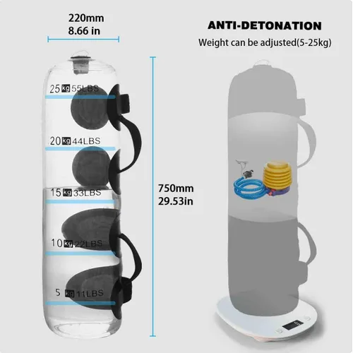 Miniatura 4 de Bolsa de peso de agua HydroCore