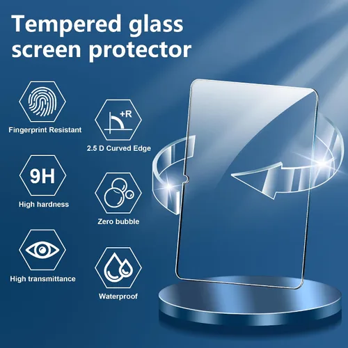 Miniatura 2 de Protector de pantalla para Lenovo Tab idea Pro Gen 2 (2026) de 13 pulgadas, dureza 9H, antiarañazos, vidrio templado, compatible con fundas