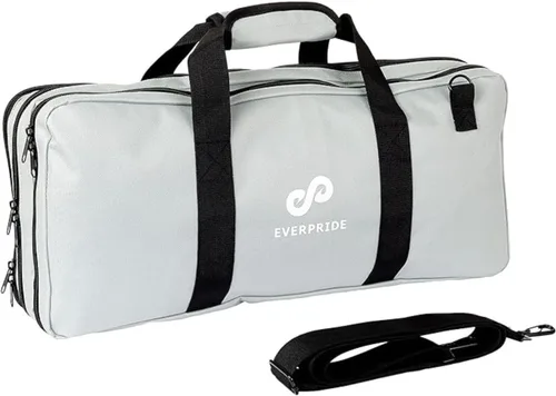 EVERPRIDE - Bolsa para cuchillos de chef con capacidad para 20 cuchillos MÁS compartimento grande con cremallera para herramientas de cocina – Bolsa