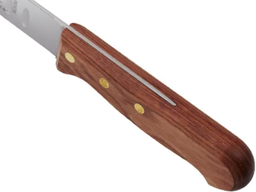 Miniatura 5 de Mercer Culinary Praxis Granton Rebanadora con mango de palisandro, 14 pulgadas, madera