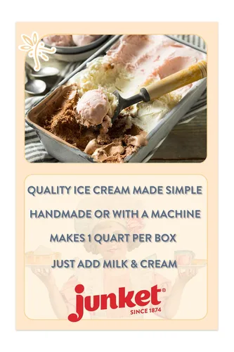 Miniatura 6 de Junket Mezcla de helado muy vainilla, 4 onzas (paquete de 1)