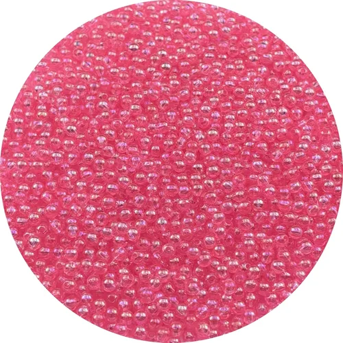 Miniatura 31 de 2000 cuentas redondas acrílicas de 0.157 pulgadas (0.157 in), cuentas espaciadoras de colores AB con agujero para bricolaje, pulseras, collares