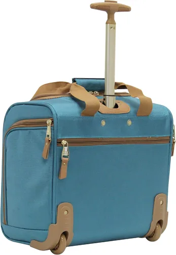 Miniatura 2 de Steve Madden Designer - Maleta de mano de 15 pulgadas, equipaje de viaje de negocios para fin de semana, ligera con 2 ruedas giratorias, bolsa
