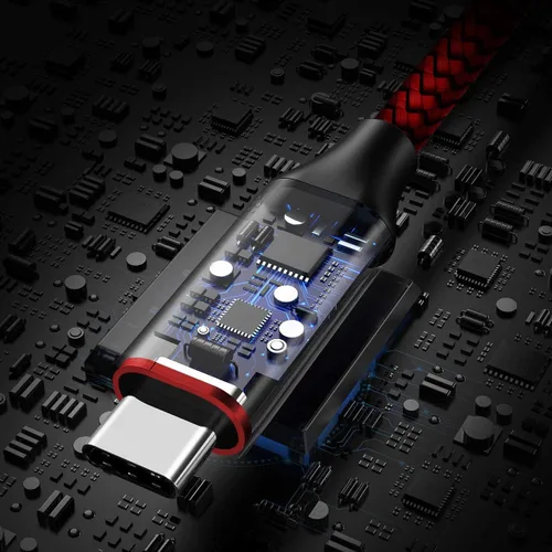 Miniatura 2 de Etguuds Cable USB A a USB C de 4 pies, paquete de 2 unidades, cable de carga tipo C de 3 A de carga rápida para iPhone 17 16 15 Pro Max 16e 17 Air