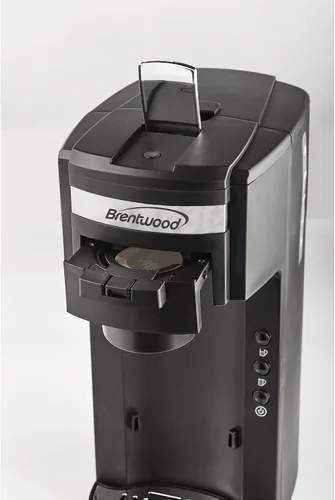 Miniatura 4 de Brentwood TS-114 Cafetera con taza de viaje, K-Cup Single Serve, Negro