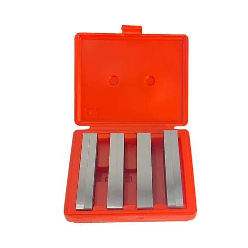 (R) Juego de herramientas de maquinista de precisión endurecidas de 0.0002 pulgadas, 4 pares, herramientas de maquinista de 1/2 pulgada para
