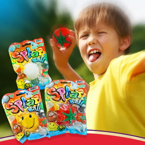 Miniatura 4 de JA-RU Pelotas antiansiedad esponjosas (2 bolas surtidas) juguetes sensoriales divertidos para niños y adultos, juguetes sensoriales para aliviar
