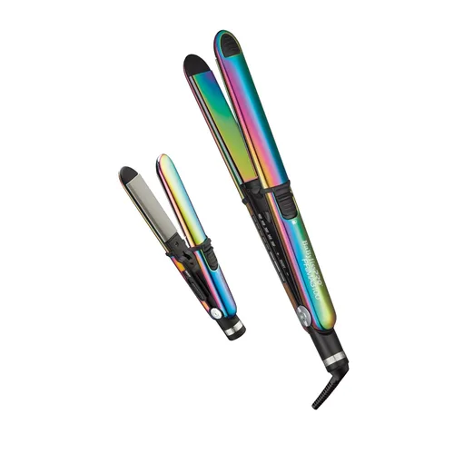 Miniatura 16 de BaBylissPRO Nano Titanium Prima Ionic Hair Straightener – Professional Flat Iron & Curling Iron in One for Stylists, Pro Styling Hair Tool Azul