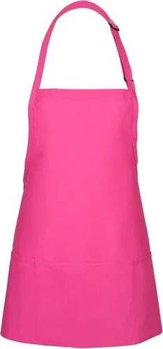Delantal ajustable unisex de 3 bolsillos con peto FAME - F10 - para restaurantes, hogar, aficionados, chef, fiesta de pintura, jardinero, tienda de