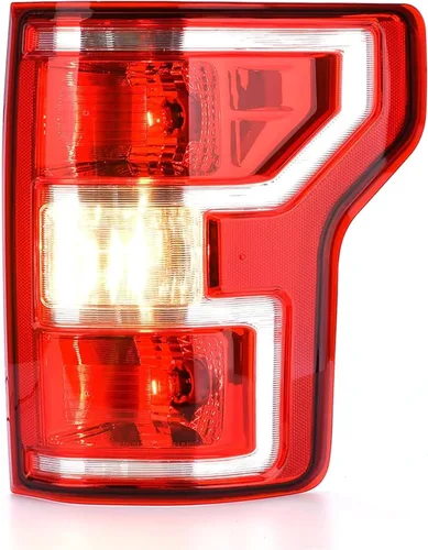 Miniatura 8 de Luz trasera compatible con Ford F150 F-150 2018 2019 2020 Luz trasera del lado del conductor, luz trasera del lado del conductor, conjunto de señal