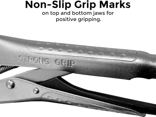 Miniatura 10 de Strong Hand Tools PFC1036 Alicates de cadena de bloqueo, cadena extraíble de 36, soporta tubo de hasta 10.5 pulgadas de diámetro, mango único