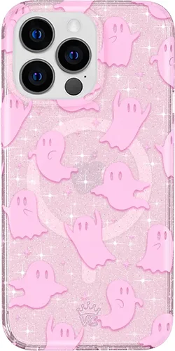 Miniatura 11 de VELVET CAVIAR Funda para iPhone 13 Pro Max, compatible con MagSafe, probada en caídas de 10 pies, con purpurina Galaxy Purpurina (Galaxy glitter)