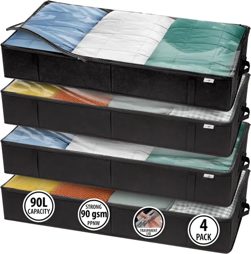 Miniatura 9 de Organizadores de armario y almacenamiento StorageExpert - Maximice el espacio con contenedores de almacenamiento debajo de la cama y almacenamiento