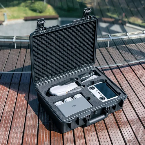 Miniatura 6 de Lykus Titan MA310 - Funda rígida impermeable para DJI Air 3S/Air 3 y DJI RC 2/RC-N2, cordón de soporte [solo funda]