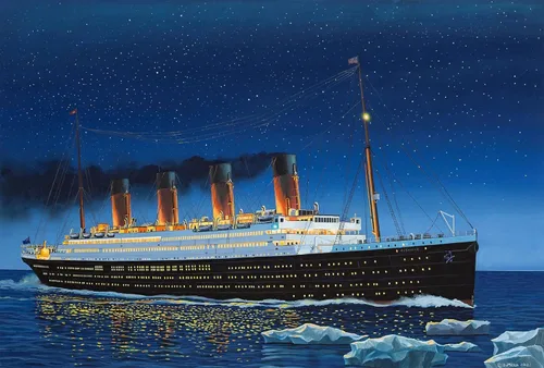 Miniatura 7 de Revell of Germany Kit de modelo de plástico RMS Titanic