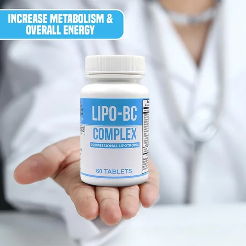 Miniatura 9 de Legere Pharmaceuticals Lipo-BC B-Complex, píldoras lipotrópicas para energía limpia y bienestar (120 tabletas)