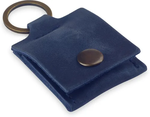 Miniatura 24 de Soporte de cuero para llavero, funda de viaje para anillo de boda, soporte para anillo de compromiso, bolsa para anillos, soporte para anillos