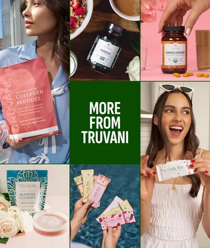 Miniatura 8 de Truvani Suplemento de proteína + verduras Espinaca, col rizada y brócoli 0.35 oz de proteína orgánica a base de plantas 20 porciones USDA
