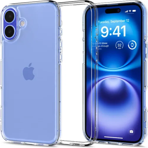 Miniatura 28 de Spigen Funda para iPhone 12 Mini, ultra híbrida, sin anillo magnético, antiamarilleo, transparente