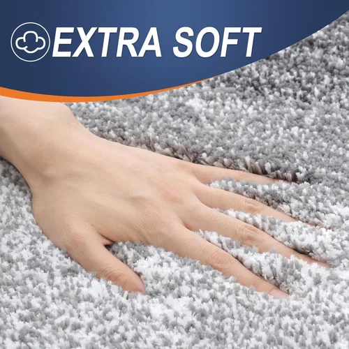 Miniatura 5 de OLANLY Juego de 2 alfombras de baño y alfombras de baño ombré, tamaño de alfombra de baño 30 x 20 pulgadas y juego de alfombra de baño 30 x 20 + 24