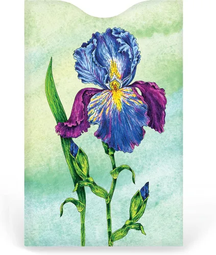 Miniatura 2 de Monarque Fundas para tarjetas de crédito con bloqueo RFID, juego de 6 (flores), Cartera Rfid