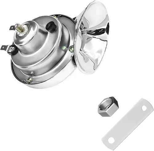 Miniatura 7 de Yourkar - Bocina de coche fuerte, 12V impermeable, bocina eléctrica de caracol de 303DB, tono alto, reemplaza para coches, SUV, camiones