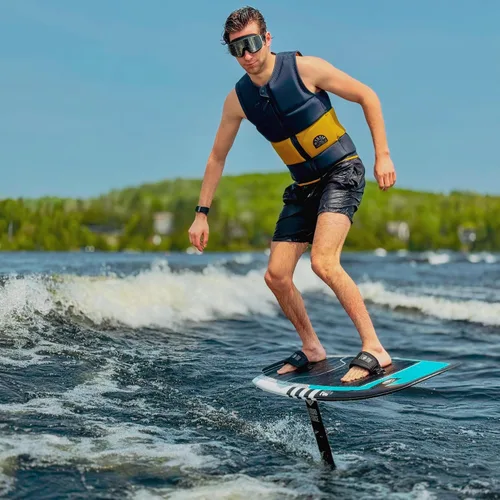 Miniatura 3 de ÆRA Gafas de natación ultraligeras sin marco, lente nanotecnológica antivaho, 100% protección UV, surf, SUP, moto acuática, esquí acuático, aguas