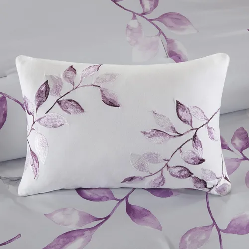 Miniatura 4 de Madison Park Essentials Cómodo edredón de cama en una bolsa con juego completo de sábanas de algodón - Diseño floral moderno para todas