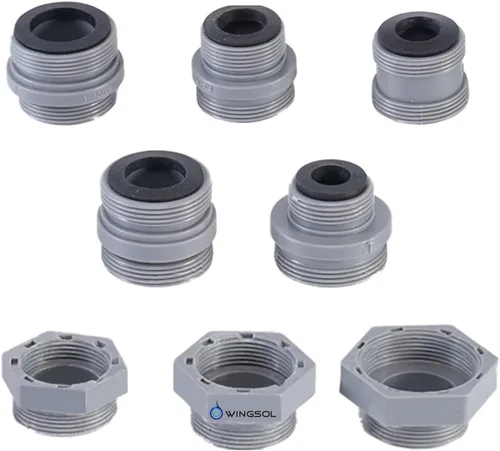 WINGSOL Kits de adaptador de rosca de compresión para filtro de montaje de grifo de cocina, manguera de jardín, desviador de aireador de bañera,