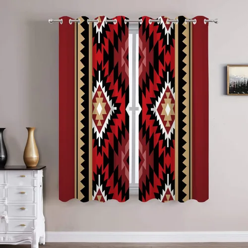 Miniatura 21 de Batmerry Silueta de hombre y niño, marco en forma de corazón con figuras, tratamiento de ventana, cortina corta de cocina multicapa de poliéster