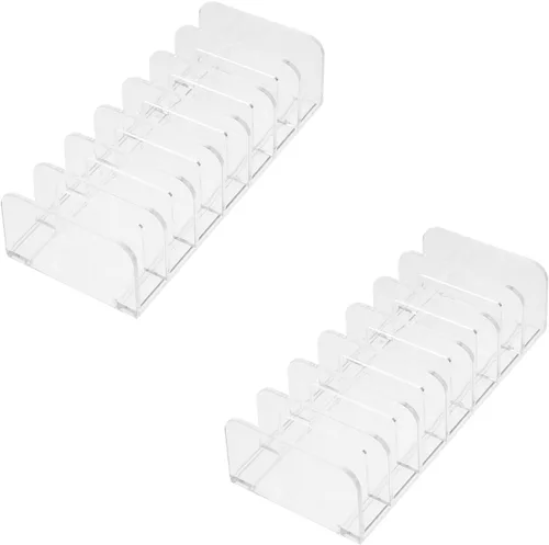 Bandeja para aparador de sombra de ojos, bandeja organizadora para aparador, paleta de plástico, almacenamiento de paletas de maquillaje, estuche de