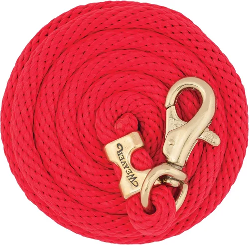 Miniatura 8 de Weaver Leather Cuerda de plomo de 10 pies Huracán Azul/Rosa Fusión/Púrpura Jazz