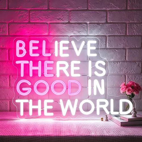 Miniatura 17 de Neon Sign for Wall Decor Dimmable Your Feelings Are Valid Neon Sign Led Neon Lights Light Up Signs for Room Gift Decoration USB Powered