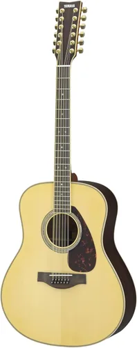 Yamaha L-Series LL16 - Guitarra acústica eléctrica de 12 cuerdas con bolsa de concierto, color natural