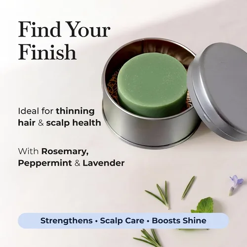 Miniatura 2 de ZWS Barra acondicionadora, acondicionador hidratante de proteína de mantequilla para cabello seco dañado, acondicionador sólido vegano a base