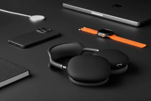 Miniatura 3 de Latercase Funda ultrafina de fibra de aramida de 0.024 in para AirPods Max y AirPods Max 2 Carcasa dura ligera de 0.28 oz Ajuste de precisión
