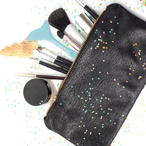 Miniatura 6 de 4 plantillas todo en uno para delineador de ojos, puntas de alas + plantillas de sombra de ojos + deflector de silicona, herramienta de guía de Azul