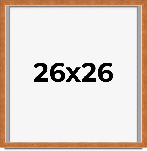 Miniatura 181 de Marco de 3 x 3 pulgadas, marco de madera maciza de nuez miel tradicional marrón Ancho de moldeo de 0.875 pulgadas Profundidad de conejo de 0.875