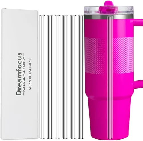 Miniatura 10 de Dreamfocus Stanley Quencher ProTour - Vaso de repuesto de acero inoxidable para popote de 14 onzas
