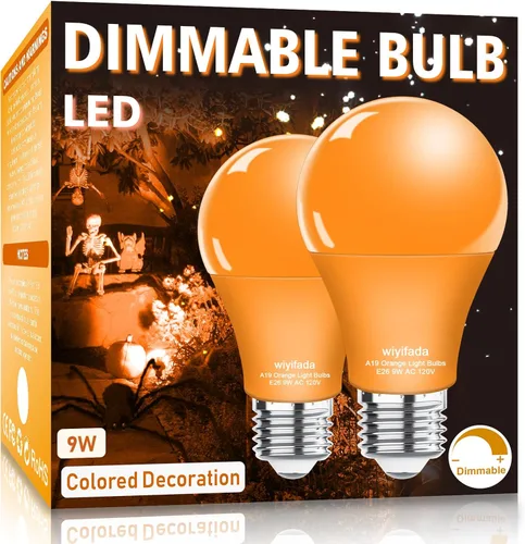 Miniatura 26 de Bombillas LED de 3 Vías Paquete de 2, Bombillas de 3 Vías 30 70 100 Blanco Suave 3000K, Base Media E26 A19 Bombilla de Tres Vías, Bombilla