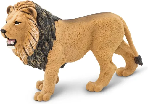 Safari Ltd. Figura de león – Figura realista de vida silvestre de 5.5 pulgadas – Juguete educativo para niños, niñas y niños a partir de 3 años