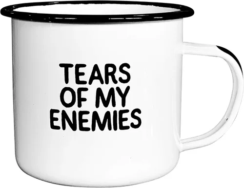 Miniatura 11 de Swag Brewery LET'S KEEP THE DUMBFUCKERY TO A MINIMUM TODAY - Taza de café esmaltada, regalo divertido para los amantes del vodka, el bourbon