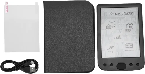 Miniatura 9 de Lector de libros electrónicos, librería de bolsillo, lector de pantalla táctil HD de 6 pulgadas, portátil y amigable para los ojos