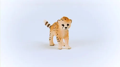 Miniatura 4 de Schleich Wild Life - Juguetes de safari de animales salvajes para niños y niñas, figura de juguete de cachorro de guepardo, a partir de 3 años