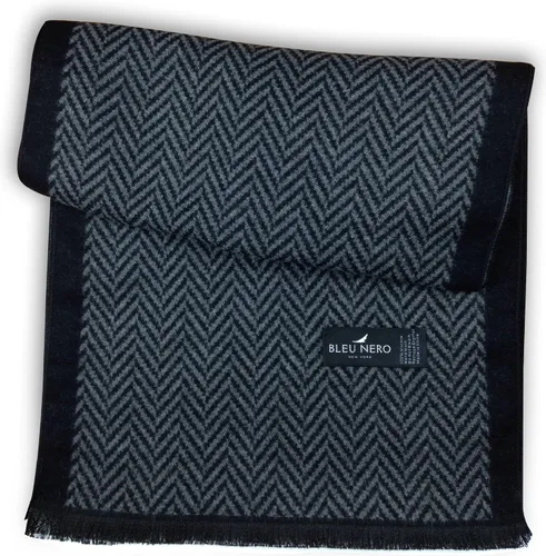 Miniatura 2 de Livativ Bleu Nero Luxurious Winter Scarf for Men – Large Selection of Unique Design Premium Scarves