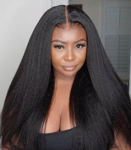 Miniatura 38 de Extensiones de cabello humano afro rizado 4B 4C Afro Kinky a granel de cabello humano virgen sin procesar para mujeres, negro natural, 8 pulgadas
