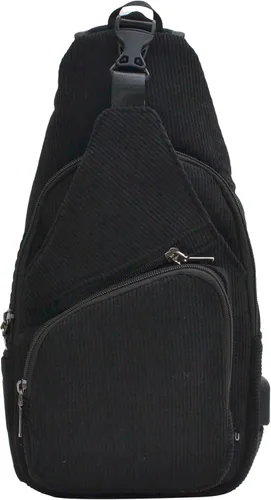 Miniatura 54 de Nupouch Mochila cruzada antirrobo, carga USB, mochila ligera para viajes, senderismo, todos los días