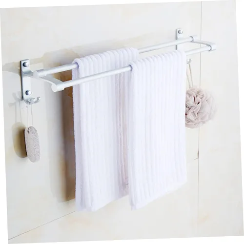 Miniatura 3 de Zerodeko Toallero de pared para baño, toallero montado en la pared, toallero para toallas de baño, toallero de baño, toallero de baño, gancho