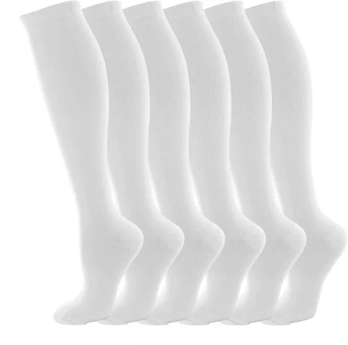 Miniatura 23 de NOVAYARD Calcetines de compresión para hombres y mujeres graduados 15-20 mmHg (4 pares)